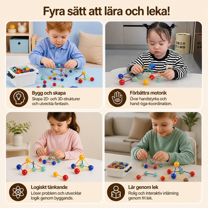 3D-STEM-byggsats – Kreativ pedagogisk leksak
