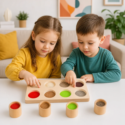 Montessori-känsellek – Sensorisk pedagogisk leksak