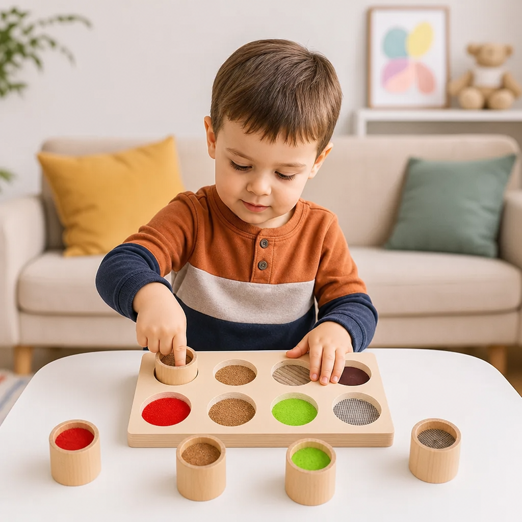 Montessori-känsellek – Sensorisk pedagogisk leksak