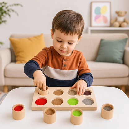 Montessori-känsellek – Sensorisk pedagogisk leksak