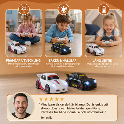 RC-Renbil med Drivfunktion för Barn – Fjärrstyrd med Sensorljus och Ljud