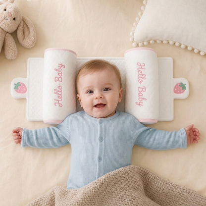 Justerbar Babykudde Med Hirsfyllning