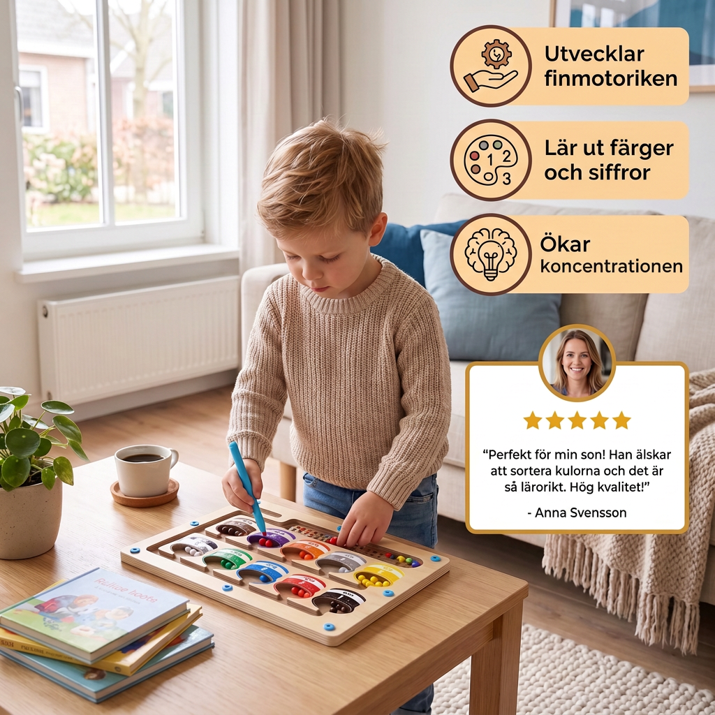 Montessori Magnetlabyrint