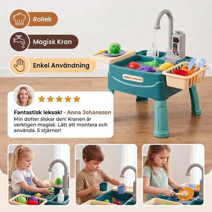 WaterWonder – Leksakskök Med Magisk Kran
