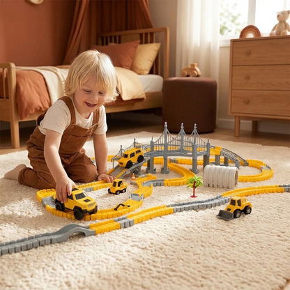 Äventyrsracerbana Med Racerbilar