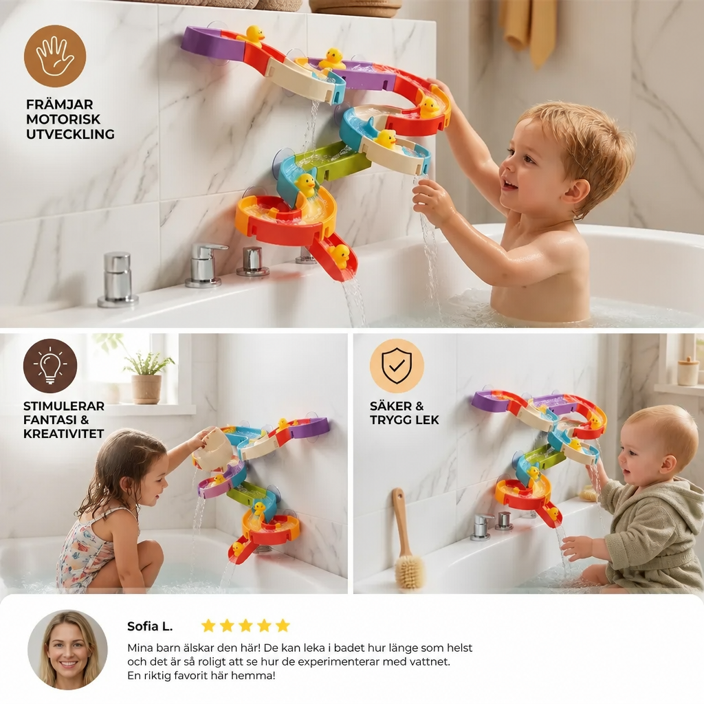 Ankglidningsleksak För Badet