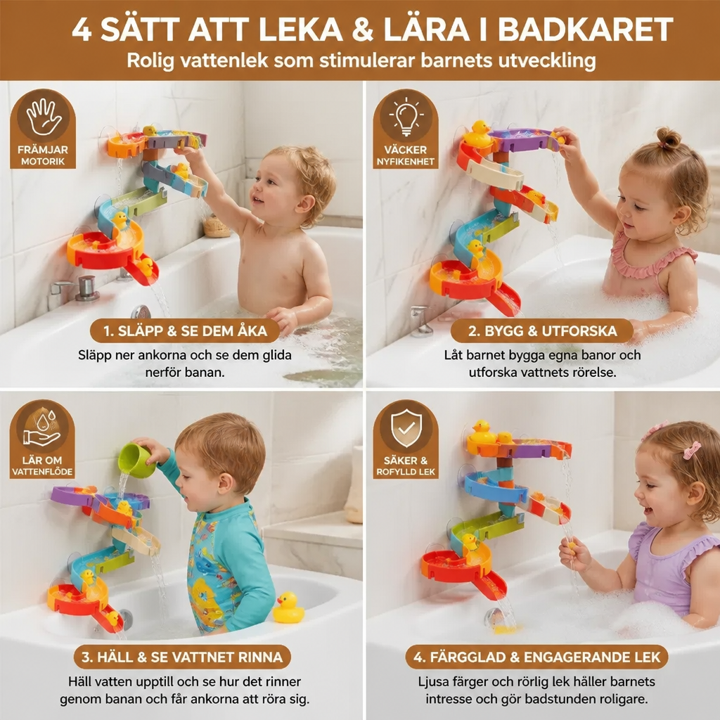 Ankglidningsleksak För Badet