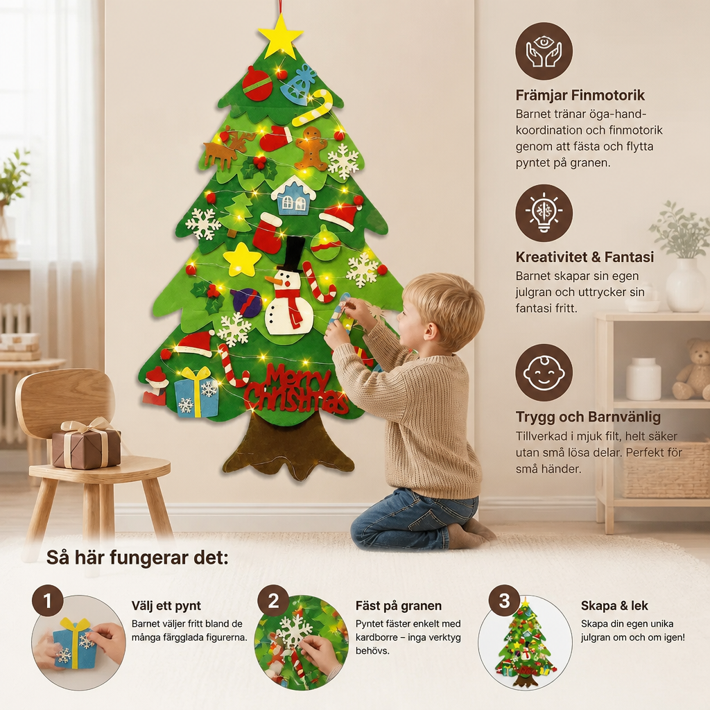 Montessori Julgran Aktivitetsset I Filt