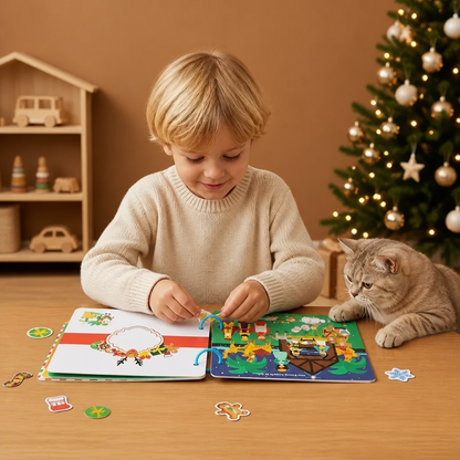 Pedagogisk Montessori-julberättelsebok