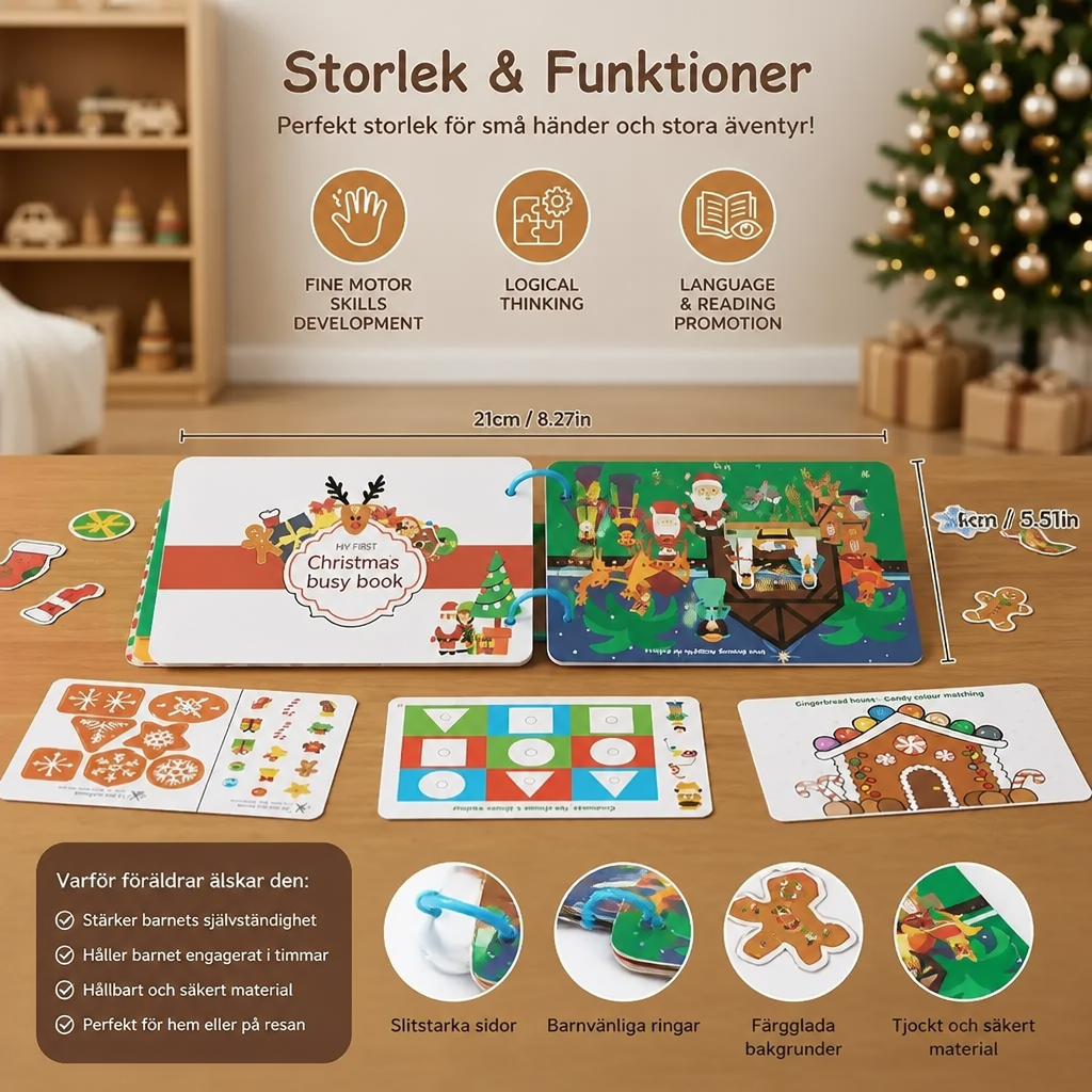 Pedagogisk Montessori-julberättelsebok
