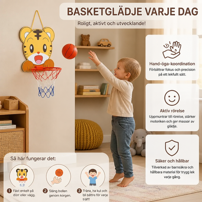 Sött Djur-Basketset för Barn