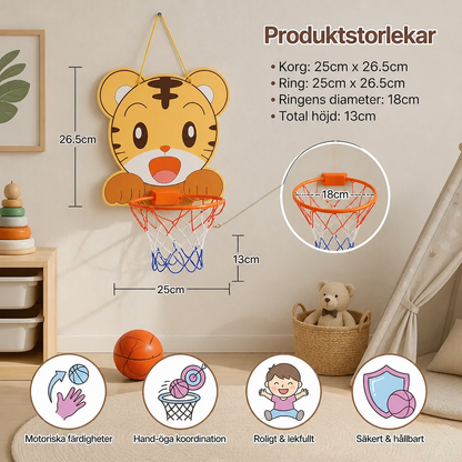 Sött Djur-Basketset för Barn