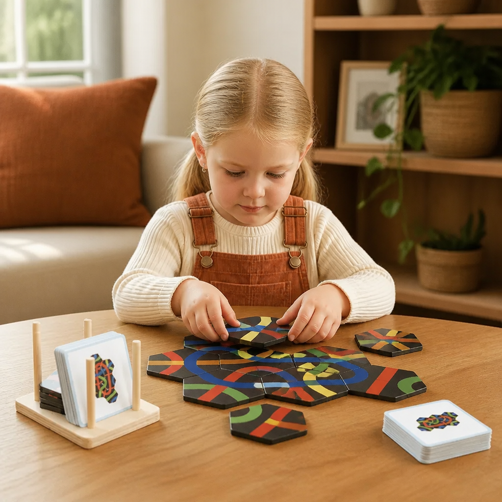 PathPuzzle – Pedagogiskt Hitta Vägen-Lärspel och Familjespel