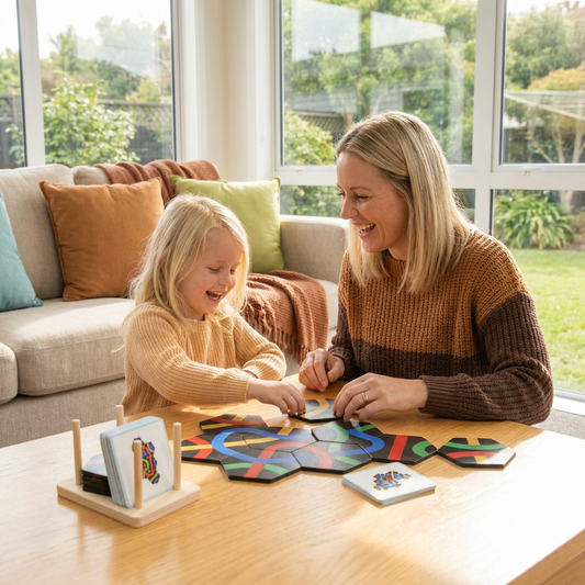 PathPuzzle – Pedagogiskt Hitta Vägen-Lärspel och Familjespel