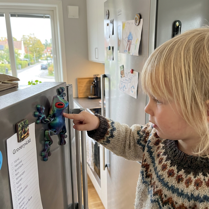 3D-printad magnetisk flexibel groda-fidgetleksak