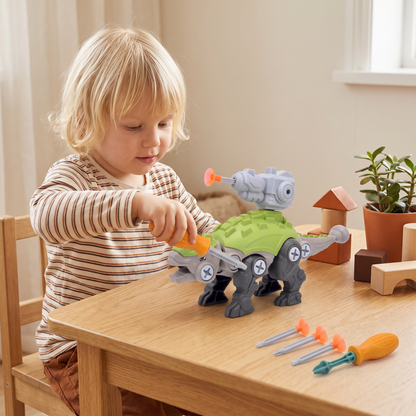 Dinosaurieskruvset med sugkoppskanon