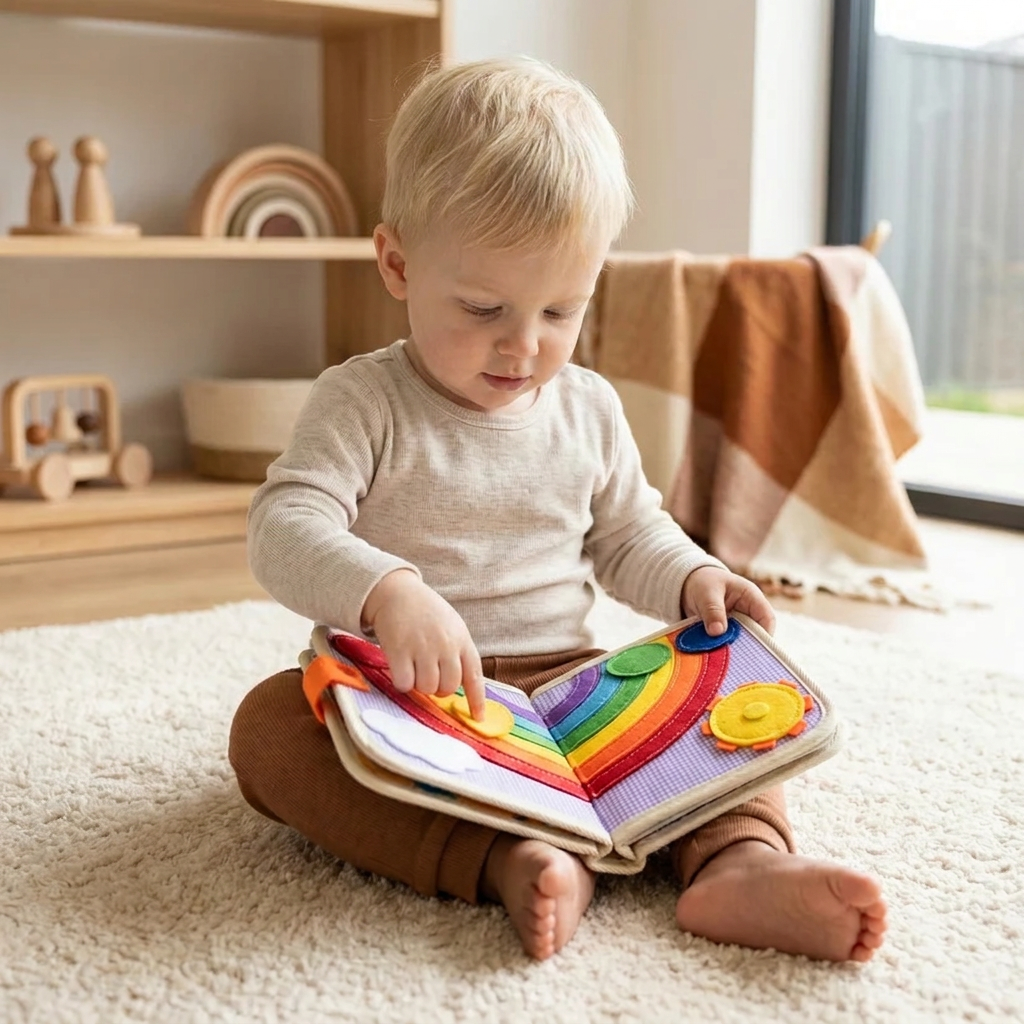 Montessori Sensorisk Giraffberättelsebok