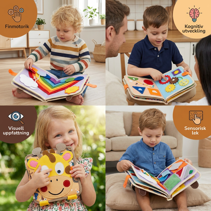 Montessori Sensorisk Giraffberättelsebok