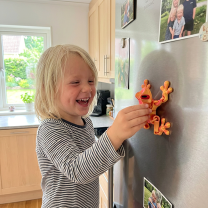 3D-printad magnetisk flexibel groda-fidgetleksak