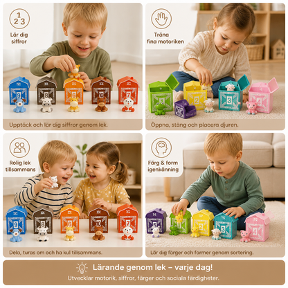 Montessori Kleuren & Getallen Boerderij