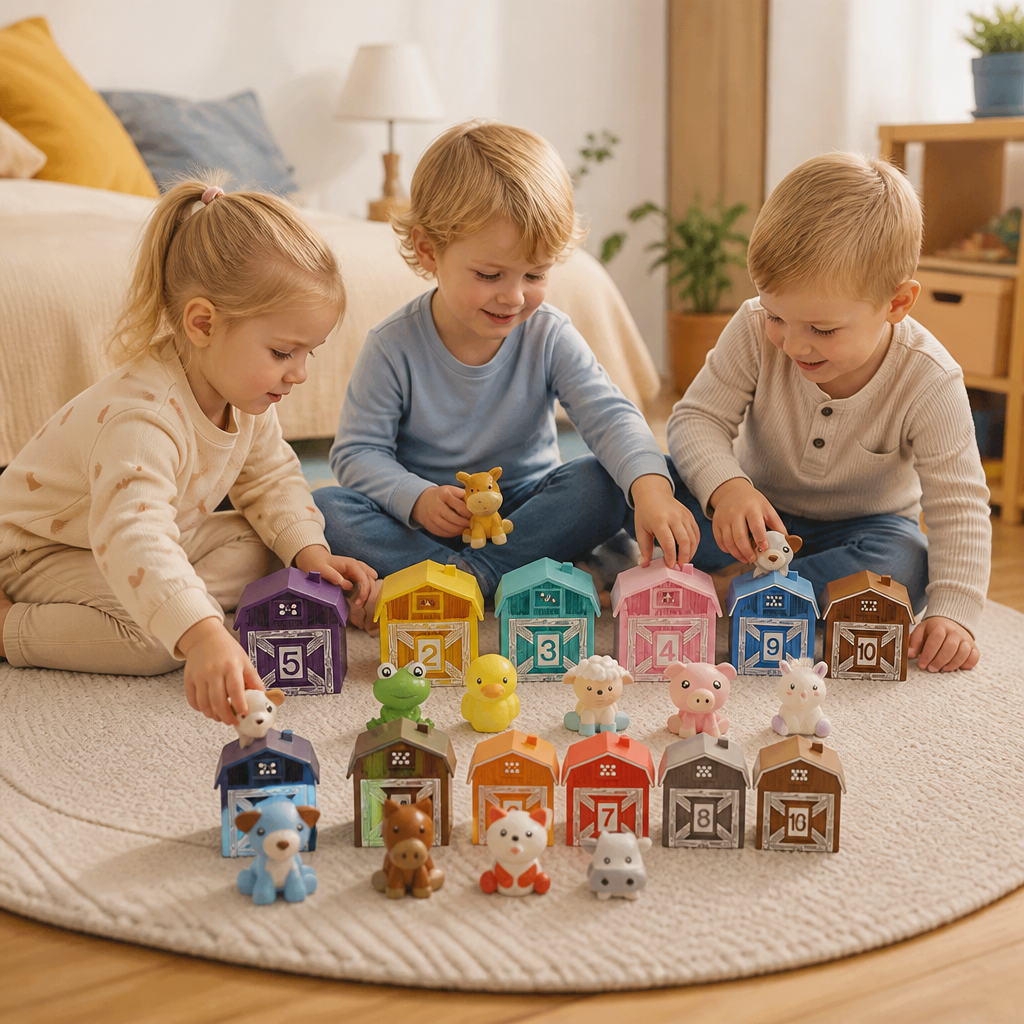 Montessori Kleuren & Getallen Boerderij