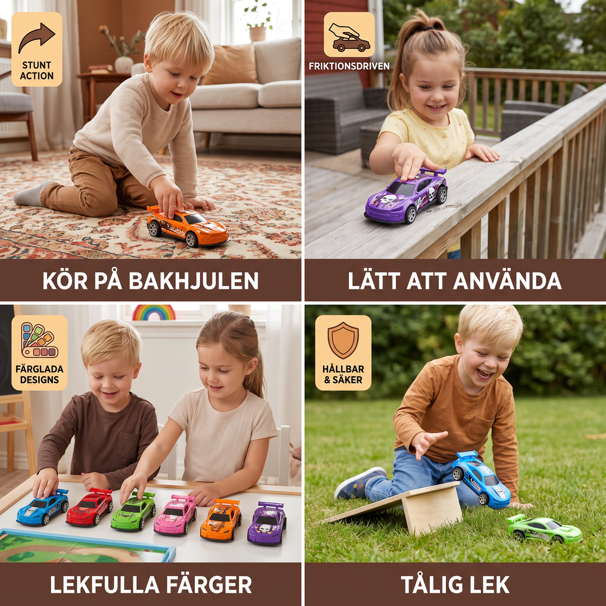 Stuntbilar För Små Bilälskare