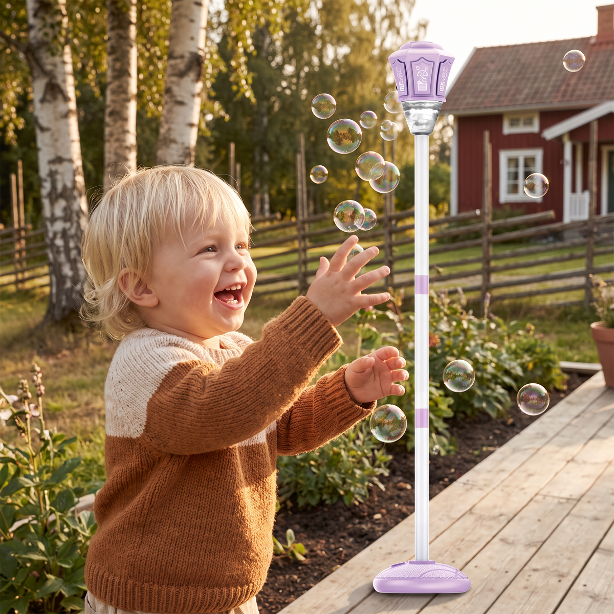 Bubbel-lampa för Barn – Automatisk Bubbel-lampa
