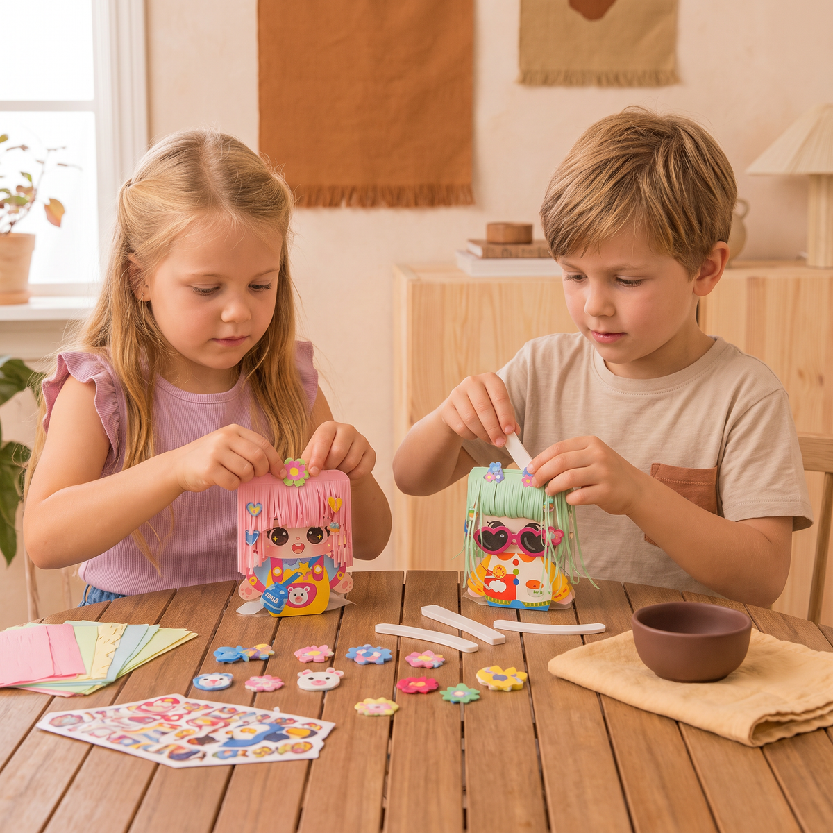 DIY-frisörpysselset för barn