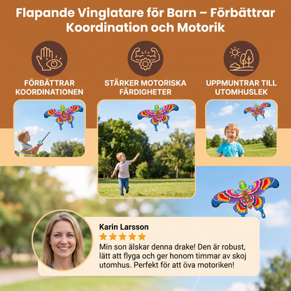 Flapande Vinglatare för Barn – Förbättrar Koordination och Motorik