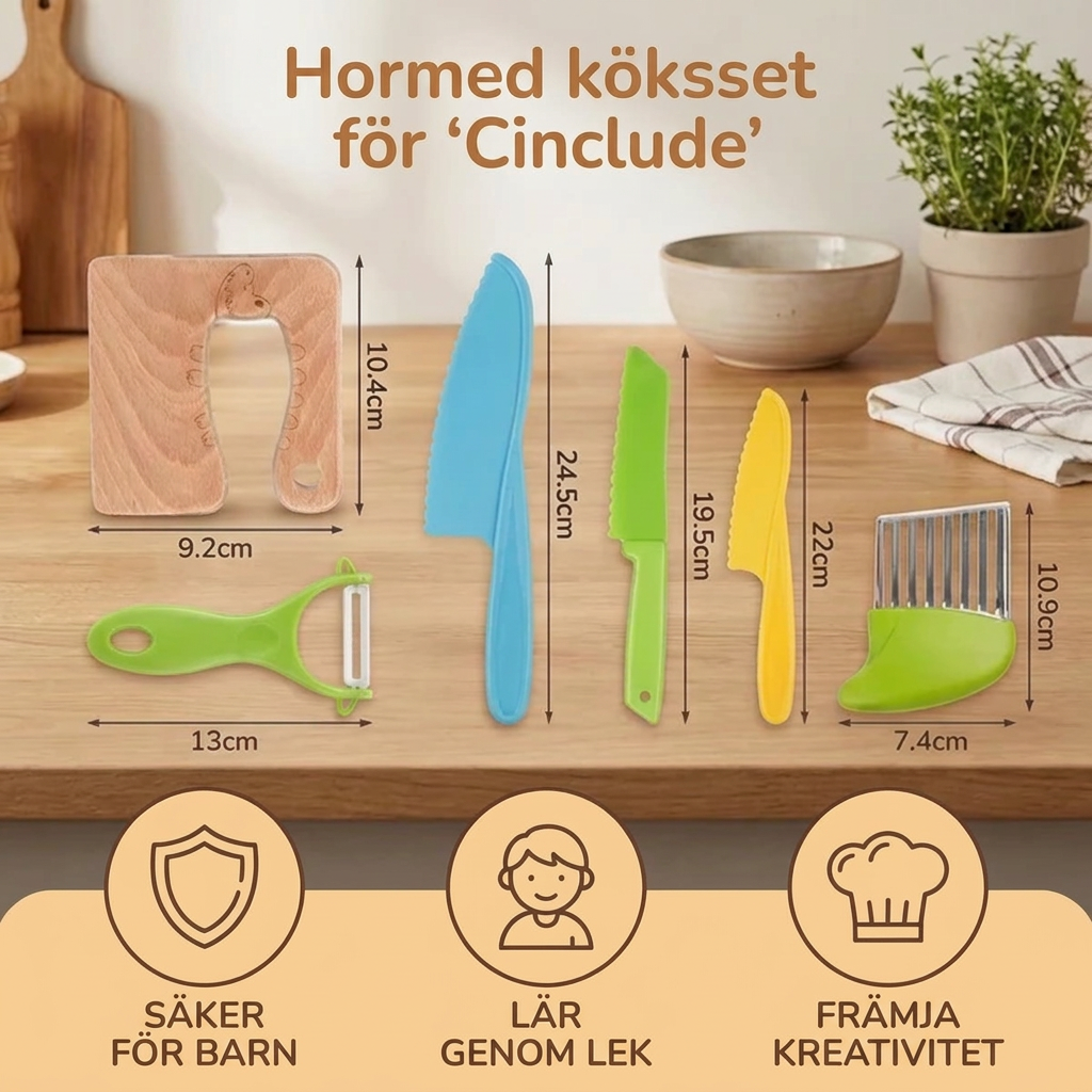 Säkert Köksset – För Små Mästerkockar