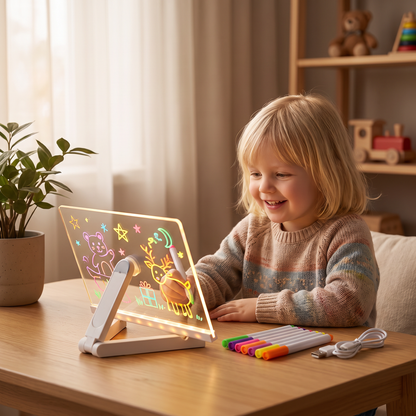 Självlysande LED-ritplatta För Barn