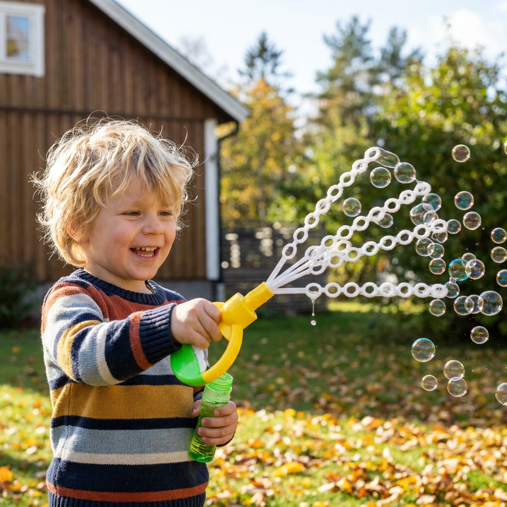 32-Håls Såpbubbelstav – Stor Såpbubbelmaskin För Barn